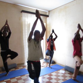Beneficiari SPRAR Itri al corso di yoga